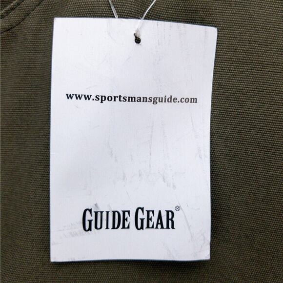 Men’s Jeans 44x32 Green Twill NWT Heavy Cotton Canvas Workwear Outdoor GuideGear - Picture 7 of 14